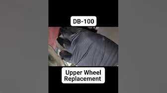 Inland DB-100 Diamond Bandsaw Upper Wheel Replacement Video