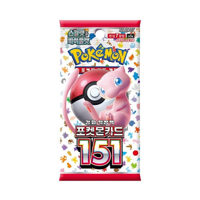 Pokémon 151 Booster Pack x1 (Korean)